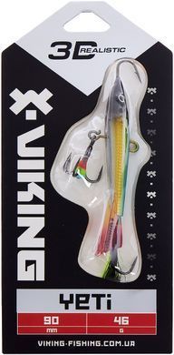 Балансир Viking Fishing Yeti Ice Jig 90mm 46.0g #02 Green Glam