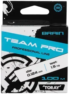 Леска Brain Team Pro 100m 0.124mm 1.5kg