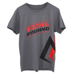 Футболка Mikado Total Fishing S real grey