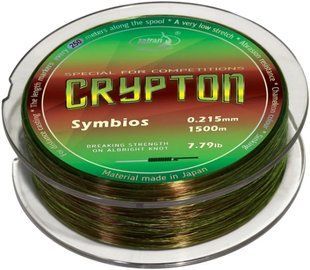 Волосінь Katran Crypton Symbios 1000m (neon/brown) 0.286mm 12.78lb/5.8kg