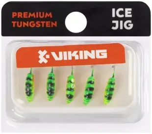 Мормышка вольфрамовая Viking Fishing Shrimp 0.91g 9mm Hot1 (5шт)
