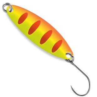 Блешня-коливалка Nomura Isei Riu Spoon 2,9гр. Yellow Orange Red Stripes
