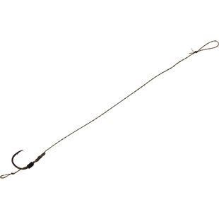 Поводок карповый OrbitalX F1 Hair Rig Wide Gape #6 20lb 10cm (5шт/уп) ц:weed