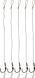 Поводок карповый OrbitalX F1 Hair Rig Wide Gape #6 20lb 10cm (5шт/уп) ц:weed