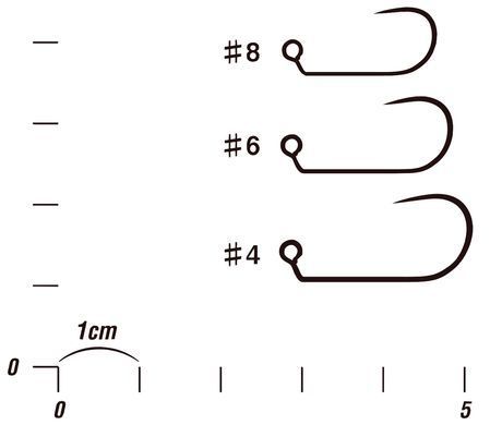 Гачок Decoy AH-12 Area Hook Jiggy 04, 10 шт / уп