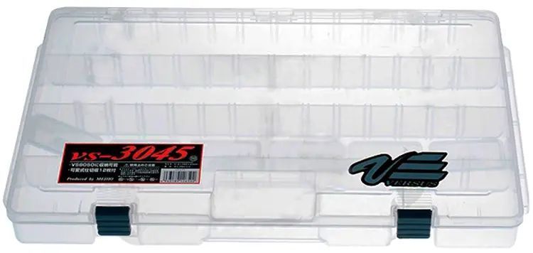 Коробка Meiho Versus VS-3045 410х264х43mm ц:clear