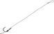 Поводок карповый OrbitalX F1 Hair Rig Wide Gape #6 20lb 10cm (5шт/уп) ц:weed