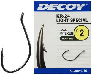 Крючок Decoy KR-24 Light Special #4 (10 шт/уп)