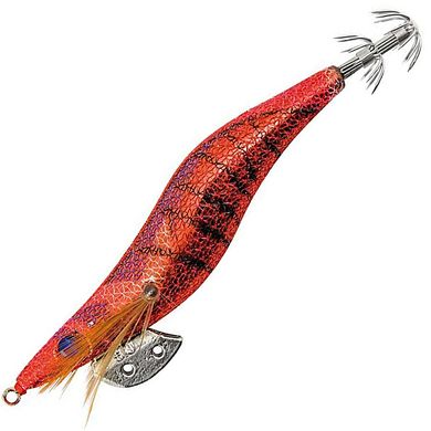 Приманка кальмарніца Lineaeffe Squid Jig №3 9 см колір-червоний