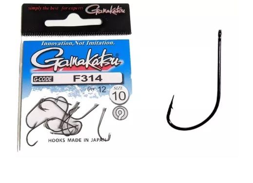 Гачок Gamakatsu G-Bait Maggots Nickel 016 sizes 10шт.