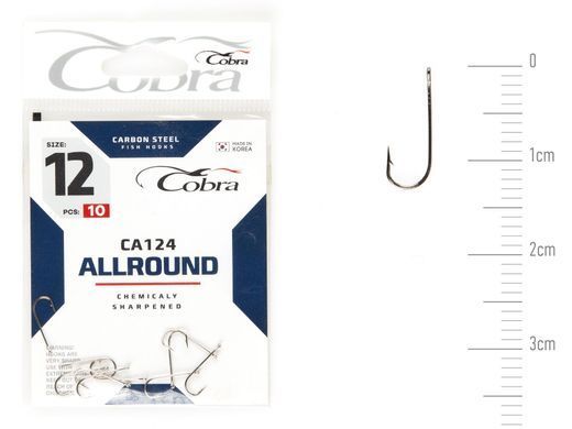 Гачок (C100N) Cobra ALLROUND (сер.CA124/ 012) *10шт.