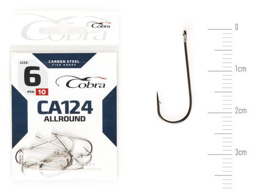 Гачок (C100N) Cobra ALLROUND (сер.CA124/ 006) *10шт.