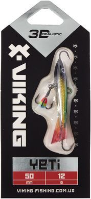 Балансир Viking Fishing Yeti Ice Jig 50mm 12.0g #02 Green Glam
