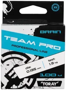 Леска Brain Team Pro 100m 0.135mm 1.9kg