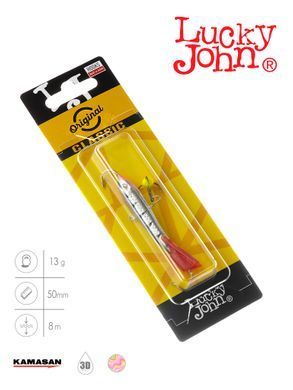 Балансир Lucky John CLASSIC 5 з тр. 50мм/12HRT блістер