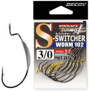 Гачок Decoy Worm102 S-Switcher #2/0 (5 шт/уп)
