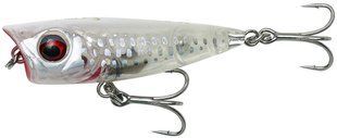Воблер Savage Gear 3D Minnow Popper F 43mm 2.6g Crystal White