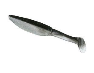 Силикон Nomura Grab Shad (съедобный) 100мм 9,7гр. цвет-004 (black shiner back) 6шт