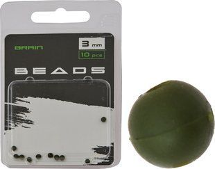 Бусинка Brain Beads 3mm (10 шт/уп) Green SGXA-9240-2