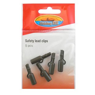 Безопасная клипса Fishing ROI Safety lead Clips (green)