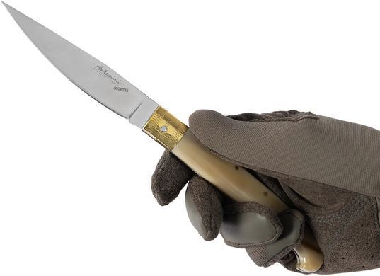 Нож Antonini Pocket Pattada, cm.23,5, 420 stainless steel ц:brown
