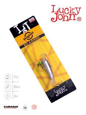 Балансир Lucky John CLASSIC 5 з тр. 50мм/13H блістер