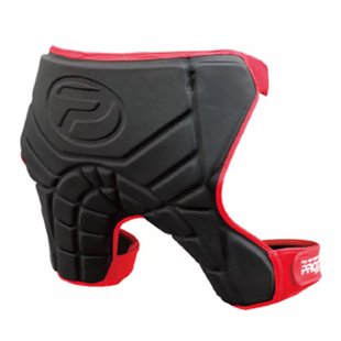 Шорты-подкладка Prox 3D Hip Guard black/red неопреновые на липучках