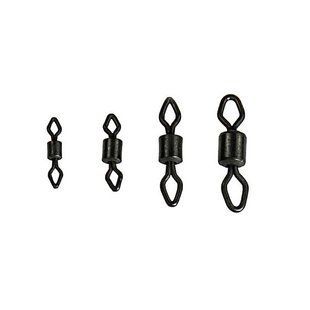 Вертлюжок на ролику DAM Effzett Diamond Rolling Swivels №10 12кг 20шт