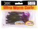 Твистеры съедоб. искусст. LJ Pro Series ULTRAWORM CURLY 3,0in (07.62)/S63 7шт.