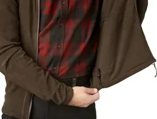 Кофта Seeland Benjamin fleece 4XL Темно коричневый