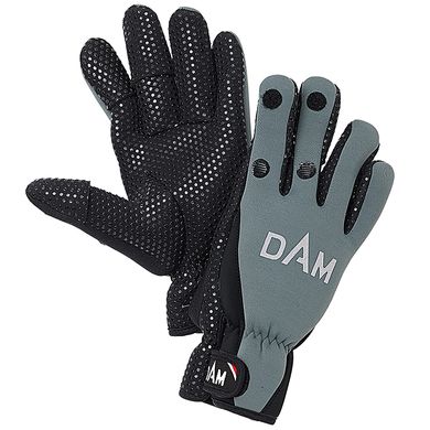 Рукавички DAM Neoprene Fighter Glove з пальцями, що відстібаються неопрен M
