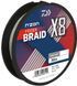 Шнур Daiwa N`Zon X8 Braid 300m Steel Gray 7.0kg 0.10mm (12410-310)
