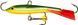 Балансир Rapala Jigging Rap Color Hook WH5 50mm 9.0g BYR