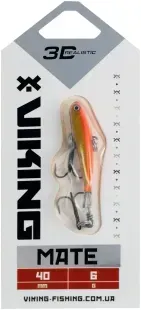 Балансир Viking Fishing Mate Ice Jig 40mm 6g #08 Candle Flame