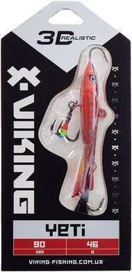 Балансир Viking Fishing Yeti Ice Jig 90mm 46.0g #07 Coral Trout