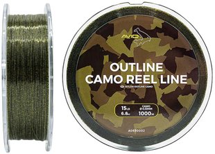 Леска Avid Carp Outline Camo Reel Line 1000m 0.28mm 10Lb/4.5kg