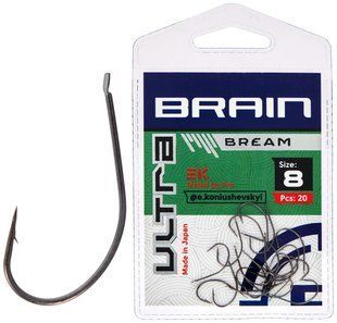 Крючок Brain Ultra Bream #8 (20шт/уп)