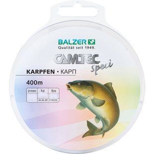 Волосінь Balzer Camtec Carp New 0.30мм. 400м. 7,9 кг broun