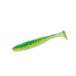 Силікон Daiwa Tournament D'Fin 75mm 10pc #UV Chartreuse Tiger