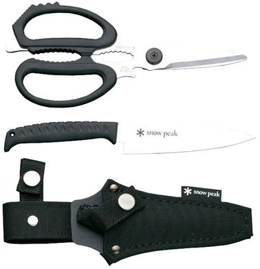 Набір Snow Peak GK-100 Kitchen Scissors Set ножиці + ніж