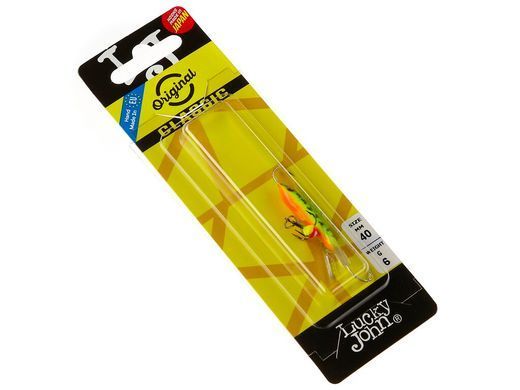 Балансир Lucky John CLASSIC 4 з тр. 40мм/20 блістер