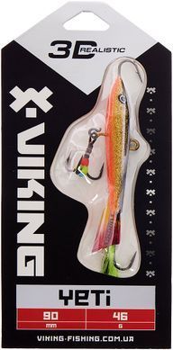 Балансир Viking Fishing Yeti Ice Jig 90mm 46.0g #10 Golden Dark