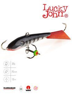 Балансир Lucky John FIN 5 із тр. 70мм/12HRT блістер