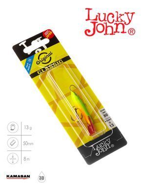 Балансир Lucky John CLASSIC 5 з тр. 50мм/26RT блістер