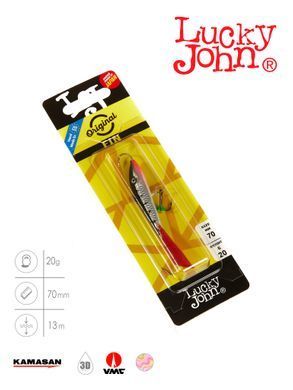 Балансир Lucky John FIN 5 із тр. 70мм/12HRT блістер