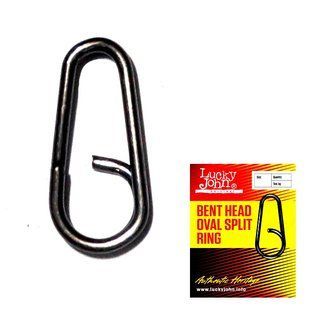 Кільце заводне LJ BENT HEAD OVAL SPLIT RING 021 / *10