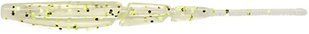 Силикон FishUP Aji Triple Stick 1.9" #412 - UV Clear/Chartreuse (10шт/уп)
