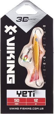 Балансир Viking Fishing Yeti Ice Jig 50mm 12.0g #08 Candle Flame