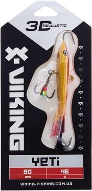 Балансир Viking Fishing Yeti Ice Jig 90mm 46.0g #08 Candle Flame