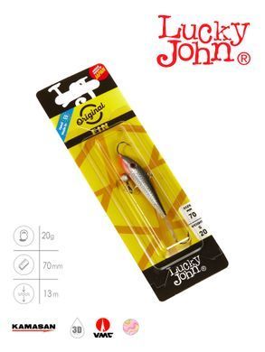 Балансир Lucky John FIN 5 із тр. 70мм/13H блістер